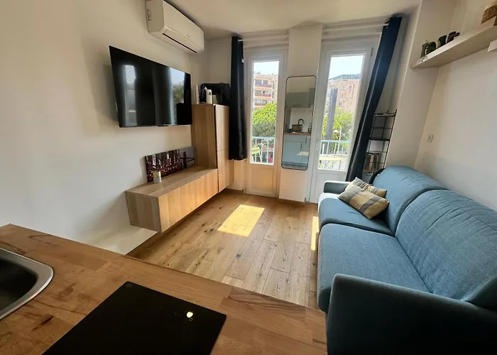 Appartement Des Iles - 2 Pers Ultra Centre Antibes